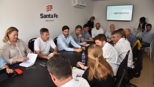 Pullaro reunió a su gabinete en Agroactiva para potenciar la producción santafesina