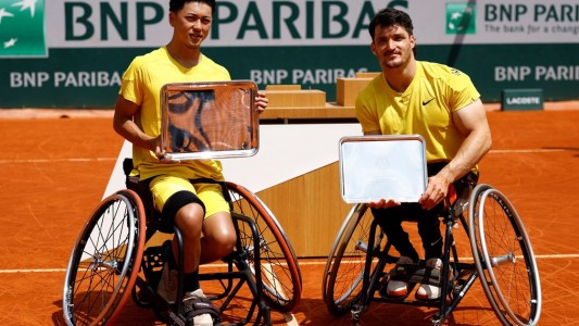 Gustavo Fernández cayó en la final de Roland Garros