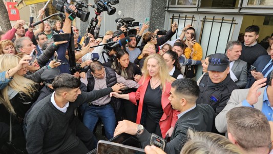 Karina Milei está en la ciudad de Santa Fe