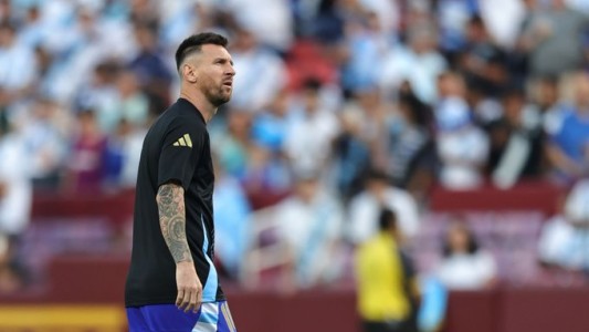 En vivo: Por Telefe y con Messi de titular, juegan los Campeones del Mundo