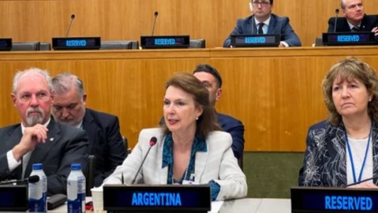 Mondino reafirmó el reclamo por Malvinas en la ONU y llamó a tener una relación "madura" con el Reino Unido