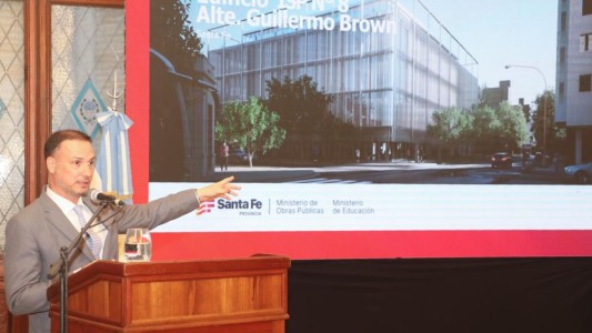 Provincia presentó el nuevo proyecto para el edificio del Instituto Almirante Brown