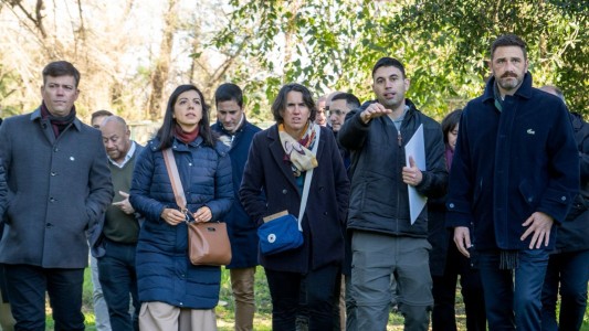 Autoridades de la AFD recorrieron lugares por la inversión del crédito para Ambiente