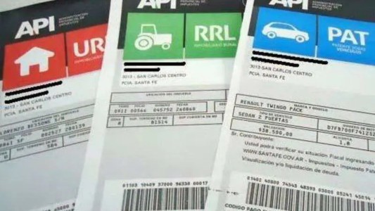 Fuerte suba del Impuesto Inmobiliario y Patentes en Santa Fe