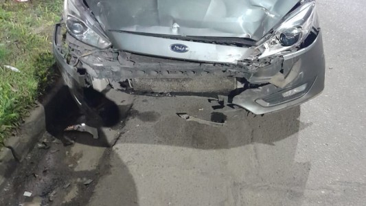 Conductor provocó accidente en la madrugada santafesina