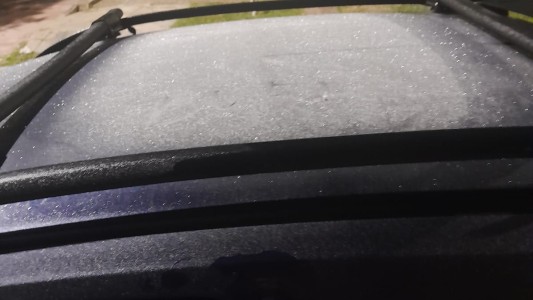 Imágenes: otra noche donde el frío se hizo sentir