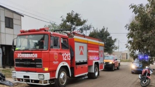 Tres niños con quemaduras graves tras un incendio en Rafaela