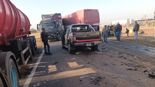 Tacural: choque en cadena deja heridos en Ruta Nacional 34