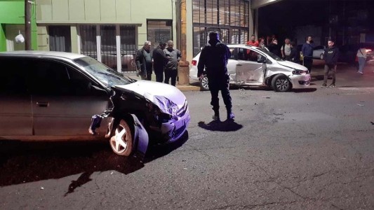 Fuerte choque enfrente de La Redonda