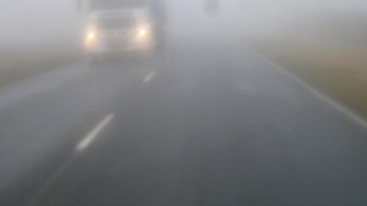 Transito: presencia de niebla y neblinas en todas las rutas de la provincia