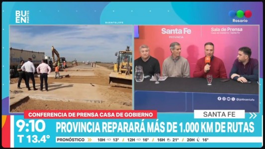 La provincia reparará más de 1.000 kilómetros de ruta