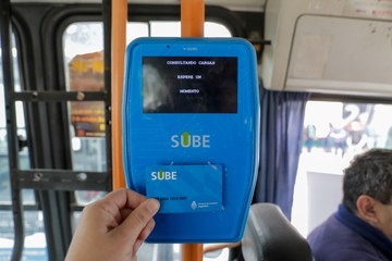 La tarjeta SUBE permite acreditar hasta $40.000