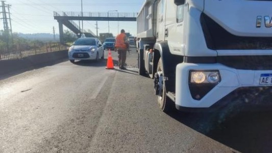 Vialidad Nacional repara las juntas de puentes aliviadores de la ruta nacional 168