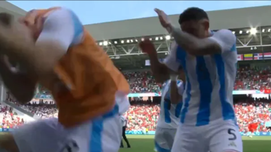 Video: los incidentes en el partido entre la Selección argentina Sub 23 y Marruecos