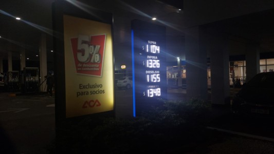 Aumentaron los combustibles: así quedaron los precios en Santa Fe