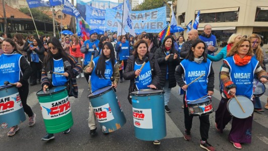 Desde AMSAFE destacan una "altísima" adhesión al paro