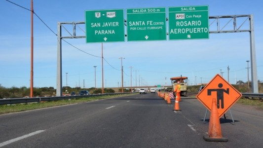 Tránsito: la circulación es normal en las rutas de Santa Fe