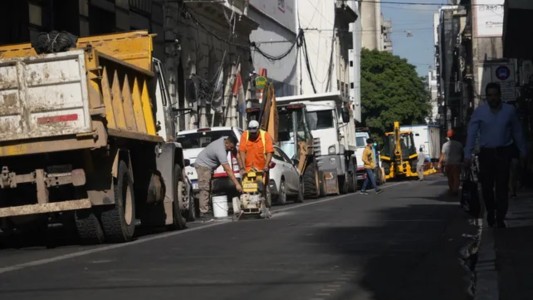 Se repararon más de 700 metros cuadrados de avenidas y calles en Santa Fe