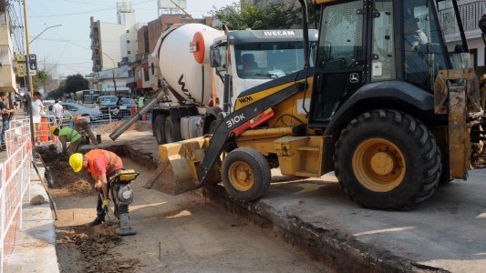 Se repararon 390 metros cuadrados de avenidas y calles