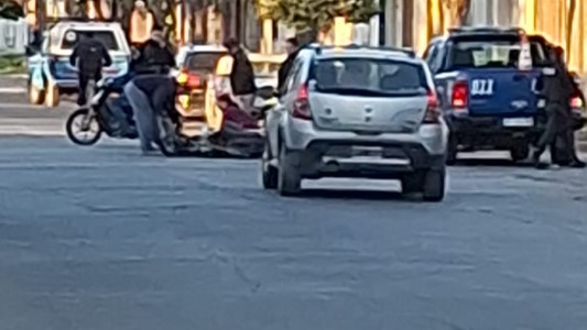 Fuerte accidente quedó registrado en cámaras de seguridad