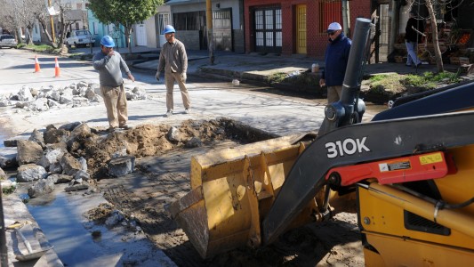 Bacheo: finalizaron los trabajos en calle 9 de Julio