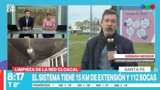 Comenzó el operativo de limpieza cloacal en el macrocentro de Santa Fe