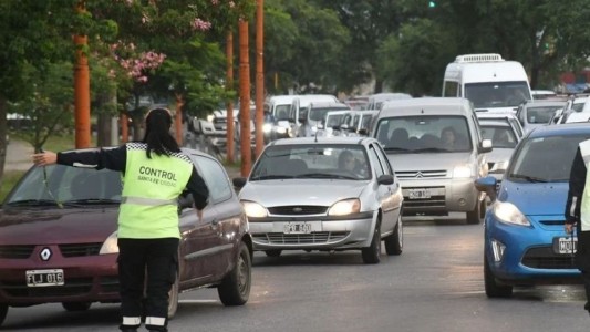 Cómo es el operativo de tránsito por el corte en el Puente Carretero
