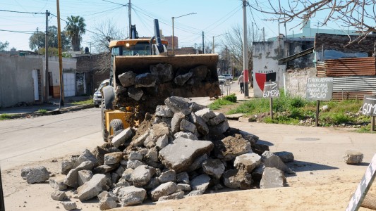 Bacheo: avanzan los trabajos en el norte y centro de la ciudad