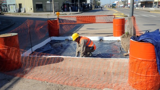 Se repararon más de 680 metros cuadrados de calles y avenidas