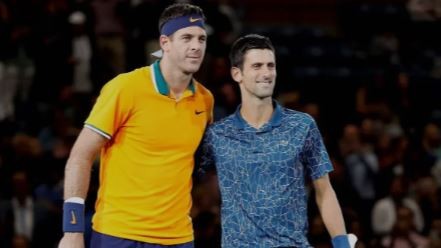 El último desafío: Del Potro y Djokovic jugarán una exhibición en la Argentina