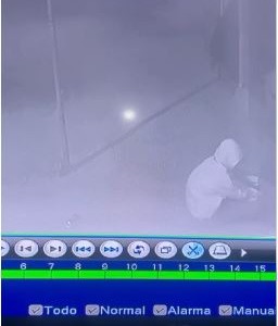 Video: Robaron hasta las tazas de la parada de la Línea 5 de coletivos