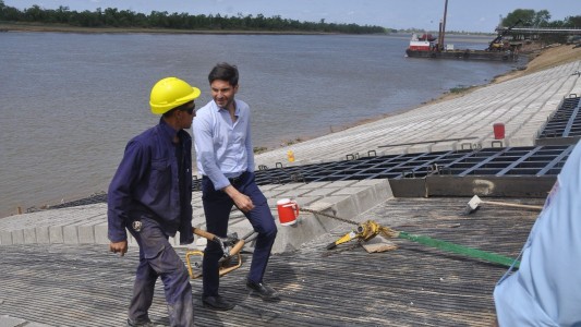 La obra del Terraplén Garello tienen un 65 % de avance