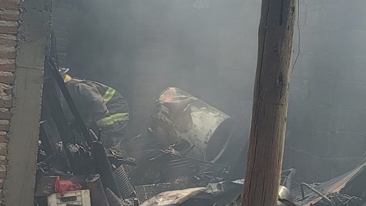 Un hombre sufrió quemaduras tras incendiarse su casa en barrio San Lorenzo