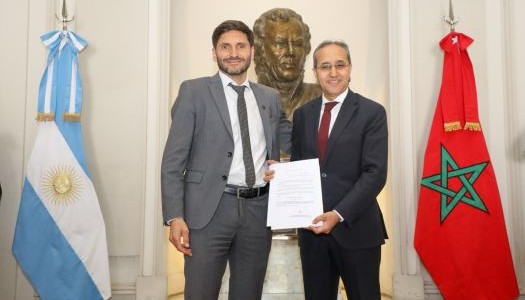 Maximiliano Pullaro recibió al embajador de Marruecos