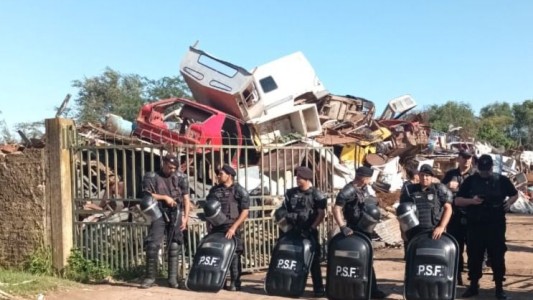 Se incautaron 1.200 toneladas de material en controles a chatarrerías