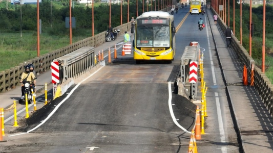 Noticia esperada: ¿Cuándo se habilita totalmente el Puente Carretero?
