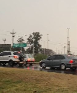Se generaron demoras en la Ruta Nacional 168 por accidente  de tránsito
