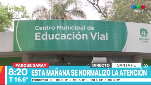 Se normalizó la atención en el Centro de Educación Vial del Parque Garay