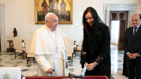 Villarruel se reunión con el Papa Francisco