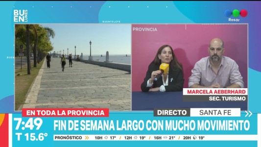 Balance turístico positivo tras el fin de semana lago en Santa Fe