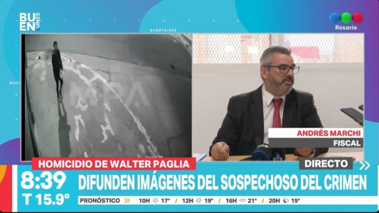 Muerte de Walter Paglia: las imágenes difundidas son de antes que se cometa el crimen