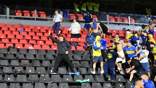 Rosario: el ministerio de Seguridad reconoció inconvenientes en el partido entre Boca y Gimnasia