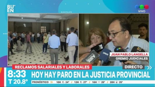 Judiciales llevan adelante un paro de 24 horas en toda la provincia