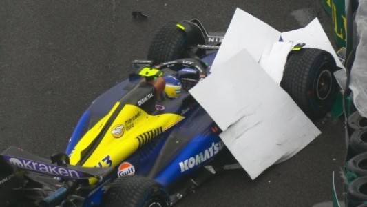 Video: Así fue el accidente de Franco Colapinto en la clasificación del Gran Premio de Brasil de la Fórmula 1