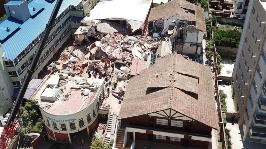 Hallaron el cuerpo de otra víctima del derrumbe en Villa Gesell