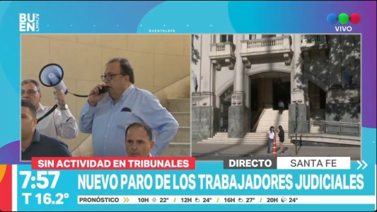 Los trabajadores judiciales paran por 48horas y se movilizan a Casa de Gobierno