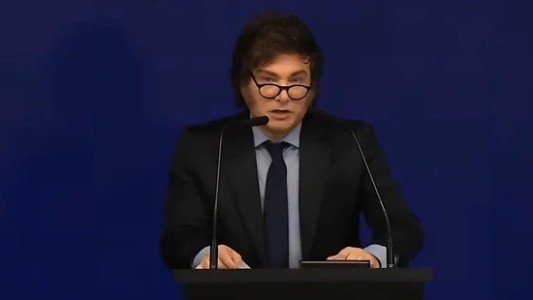 Milei al sector privado: "Aprovechen a subirse al tren del progreso”