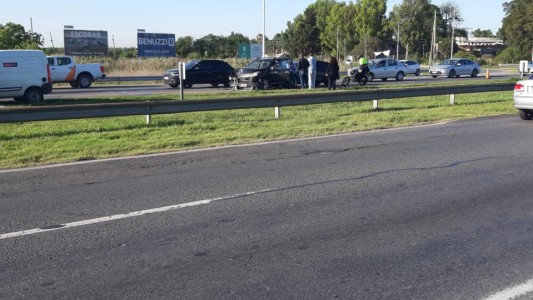 Cuádruple choque en la autopista Rosario - Santa Fe