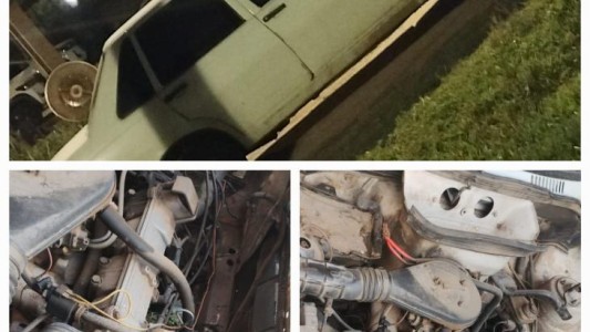 Se robaron un auto del centro de Santa Fe: apareció desmantelado en barrio Los Hornos