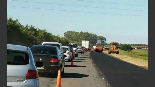 Se produjo un choque en cadena en la autopista Santa Fe - Rosario